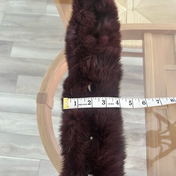 Authentic Rabbit Fur Scarf - Picture 7 of 8